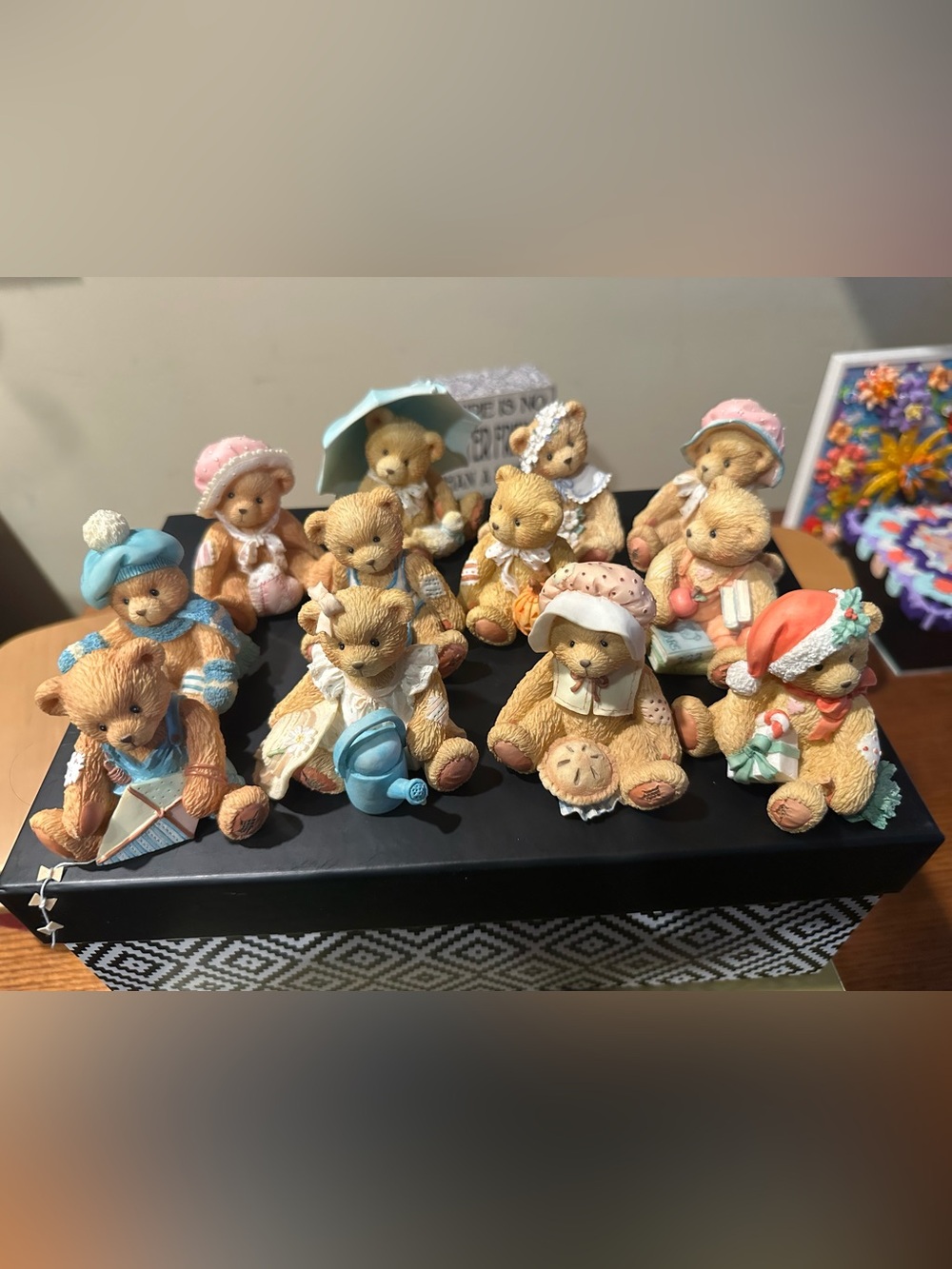 Cherished Teddies Bears of the Month Set of 12